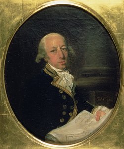 Ritratto di Arthur Phillip, comandante della Prima Flotta nel 1788, fondatore e primo governatore del Nuovo Galles del Sud da Francis Wheatley